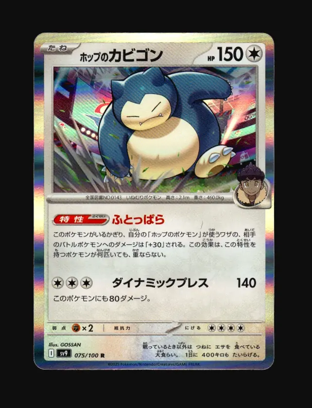 Hop's Snorlax